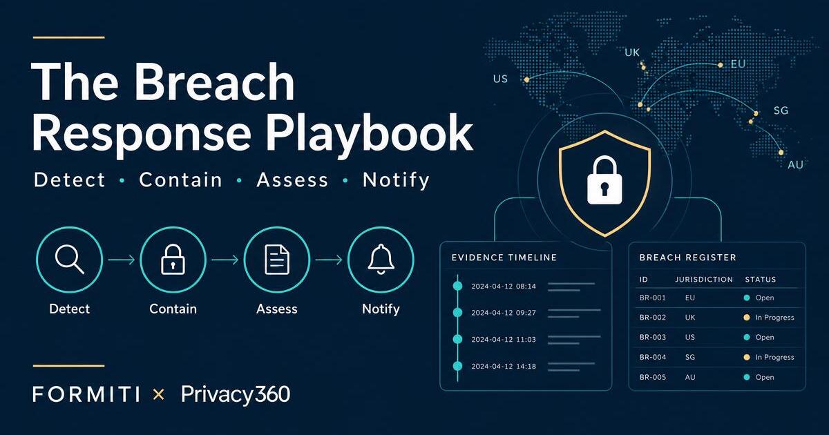 The Breach Response Playbook