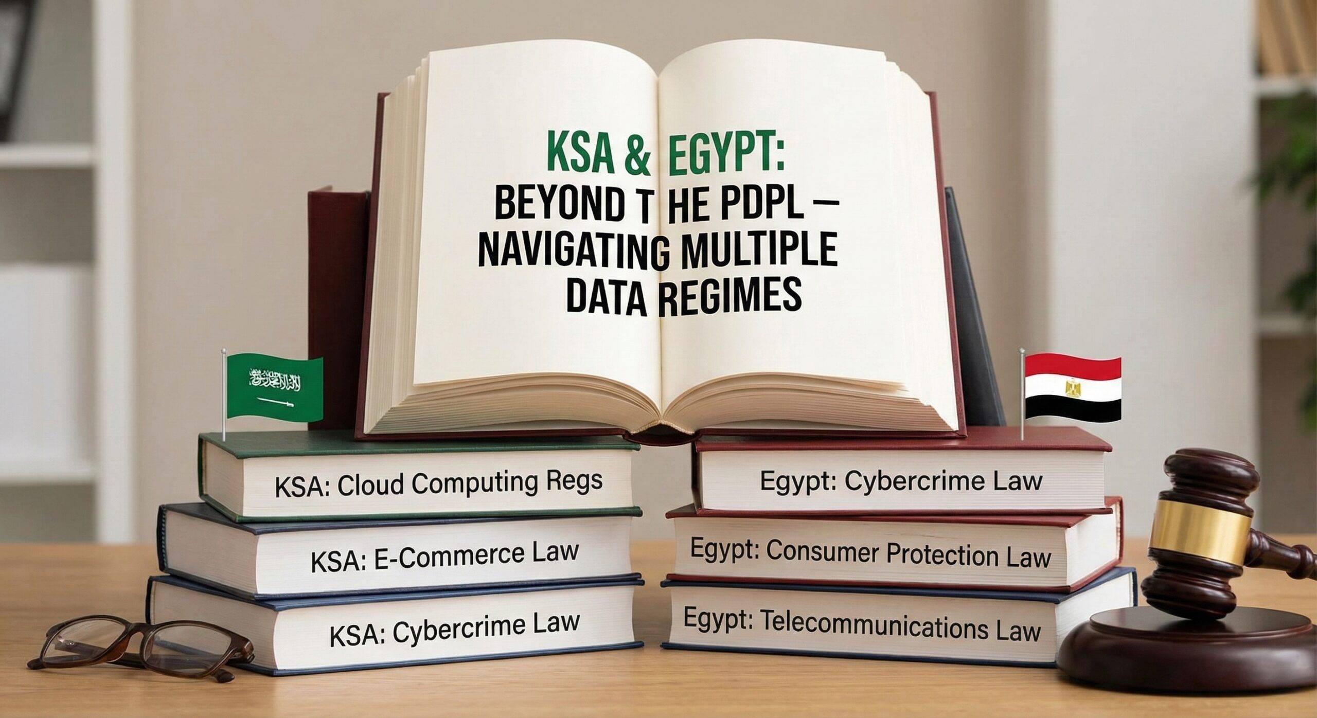 Why the PDPL Isn’t the Only Data Law You Need to Follow in KSA & Egypt