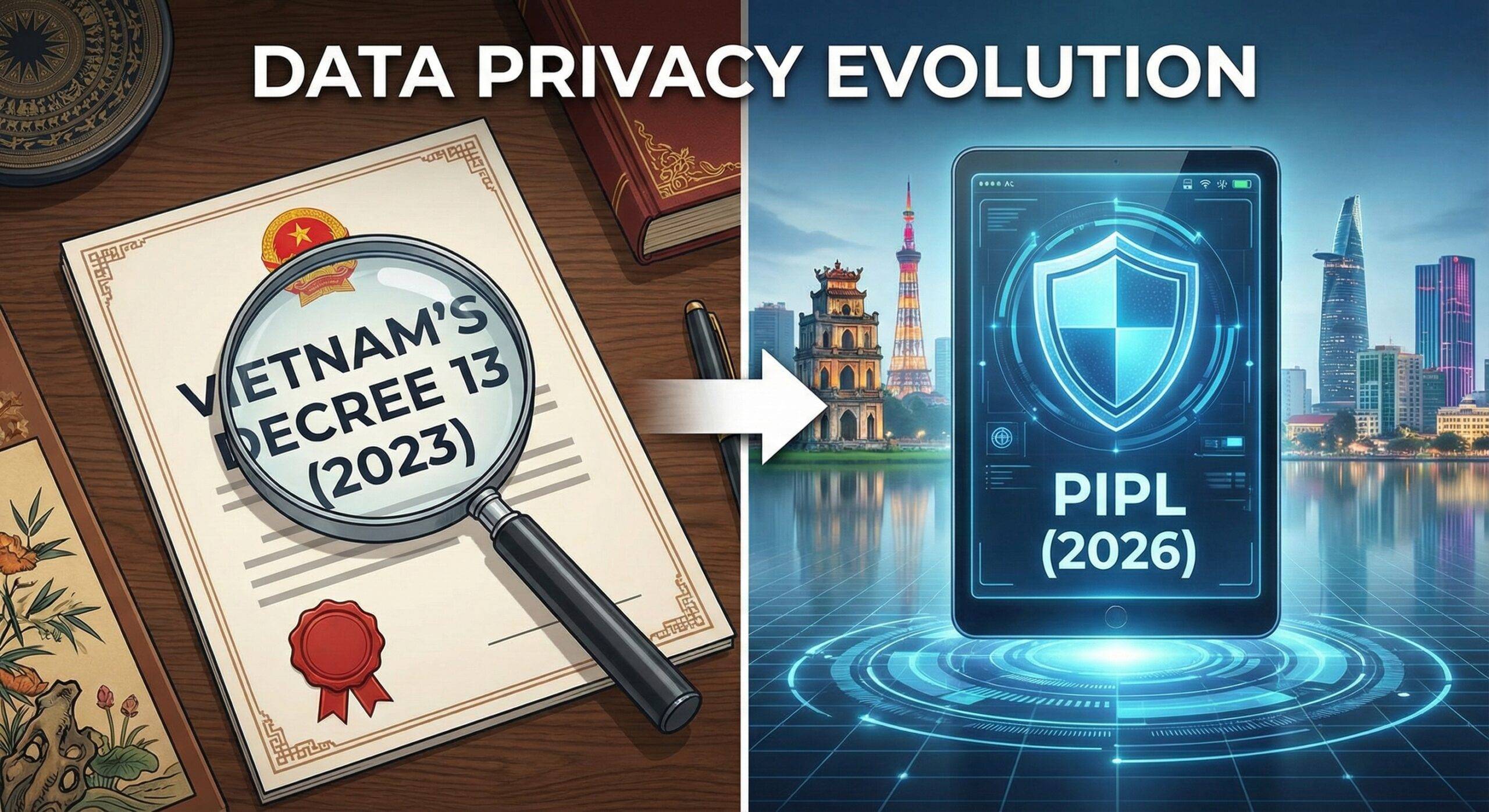 Vietnam’s Data Privacy Evolution: From Decree 13 (2023) to the PIPL( 2026)