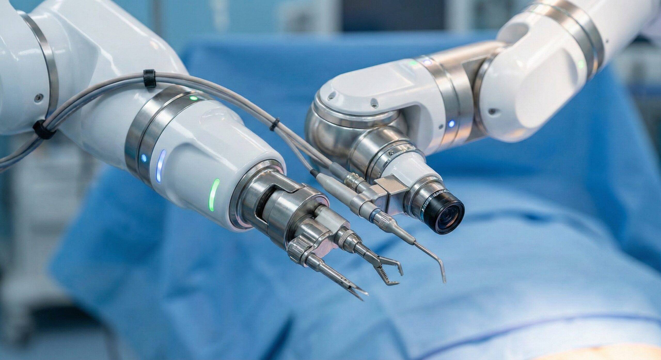 Smart medical device sensor illustrating MedTech data security and ISO 13485 compliance.